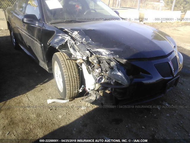 2G2WP552981165160 - 2008 PONTIAC GRAND PRIX BLACK photo 6