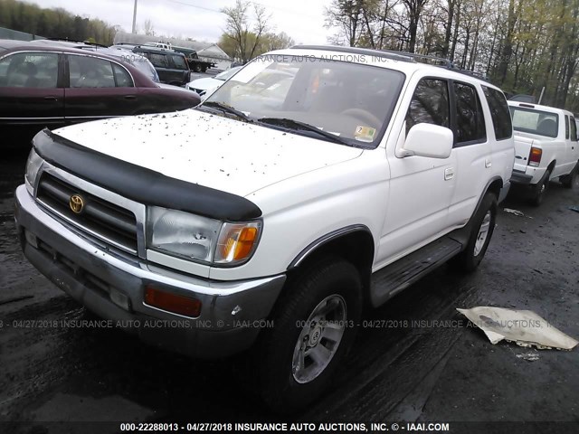 JT3HN86R0T0030228 - 1996 TOYOTA 4RUNNER SR5 WHITE photo 2