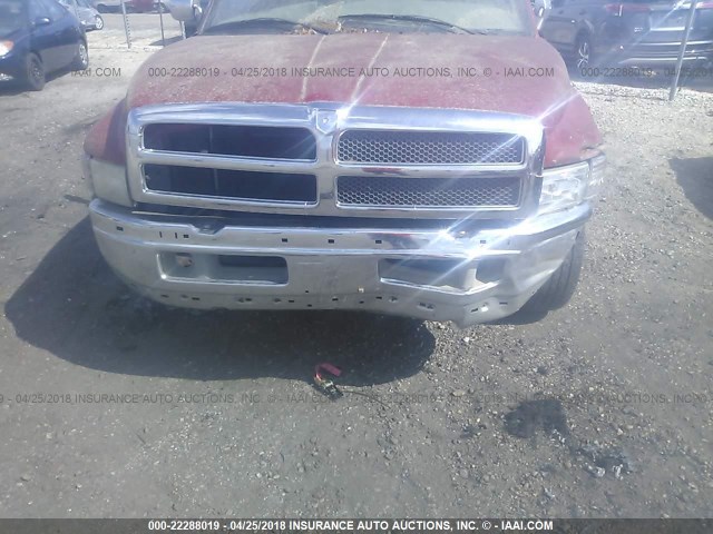 3B7HC13Z5SM167416 - 1995 DODGE RAM 1500 RED photo 6