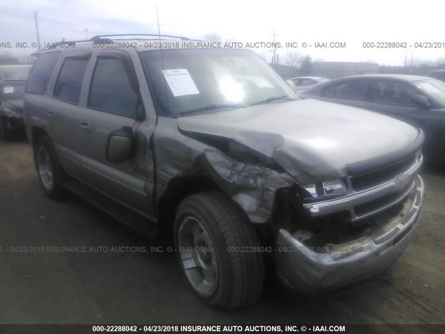 1GNEK13T41R149561 - 2001 CHEVROLET TAHOE K1500 GRAY photo 6