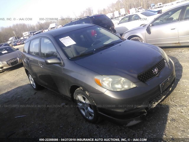2T1KR32EX4C178910 - 2004 TOYOTA COROLLA MATRIX XR GRAY photo 1