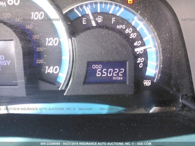 4T1BD1FKXCU042857 - 2012 TOYOTA CAMRY HYBRID/LE/XLE 浅蓝色 照片 7