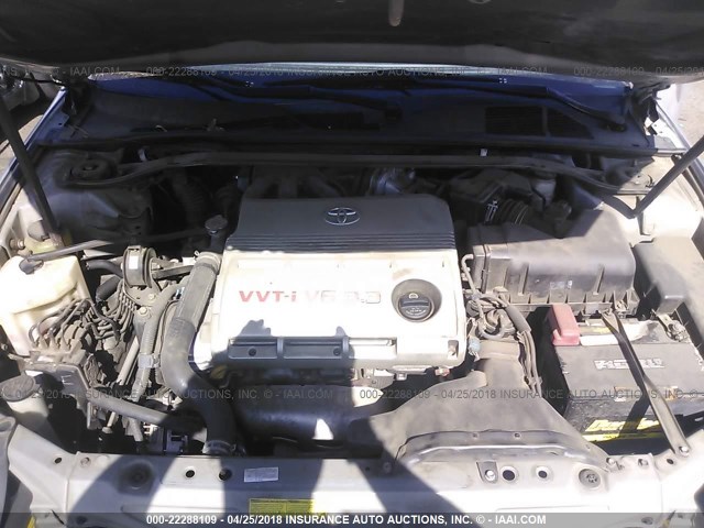 4T1FA38P77U111279 - 2007 TOYOTA CAMRY SOLARA SE/SLE ვერცხლისფერი ფოტო 10