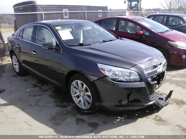 1G11H5SA8DF258830 - 2013 CHEVROLET MALIBU LTZ 灰色 照片 1