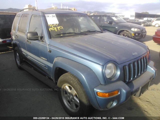 1J4GK58K04W296078 - 2004 JEEP LIBERTY LIMITED BLUE photo 6