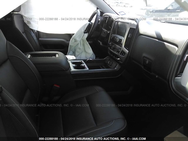 3GTP1NEC3JG226106 - 2018 GMC SIERRA C1500 SLT BLACK photo 5