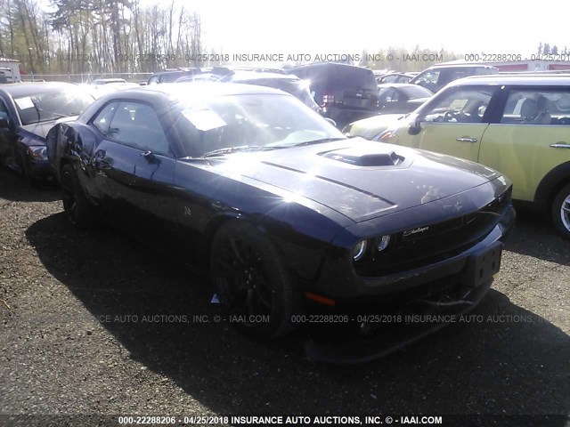 2C3CDZFJ1JH200134 - 2018 DODGE CHALLENGER R/T 392 BLACK photo 1