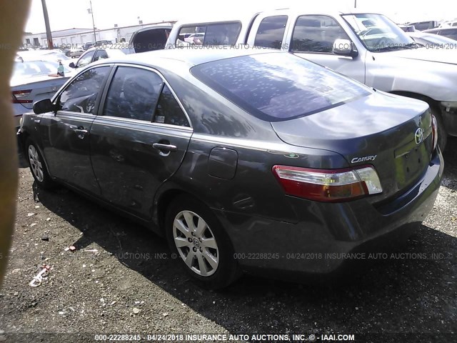 4T1BB46K39U069656 - 2009 TOYOTA CAMRY HYBRID GRAY photo 3