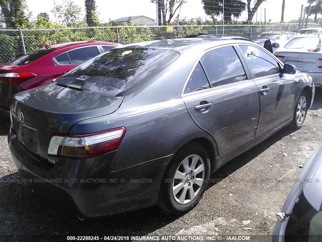 4T1BB46K39U069656 - 2009 TOYOTA CAMRY HYBRID GRAY photo 4