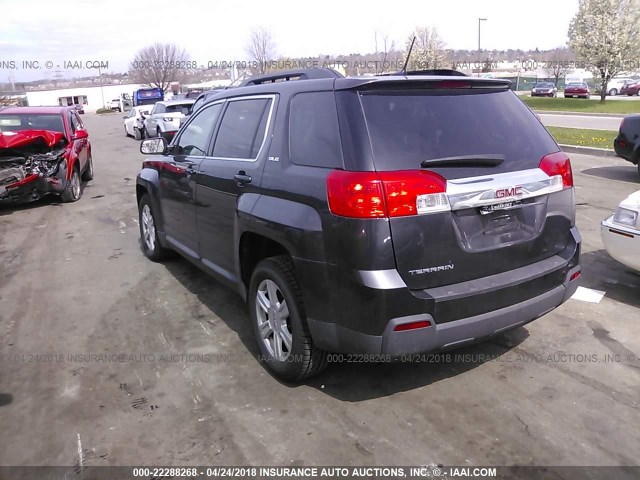 2GKALREK9E6125446 - 2014 GMC TERRAIN SLE GRAY photo 3