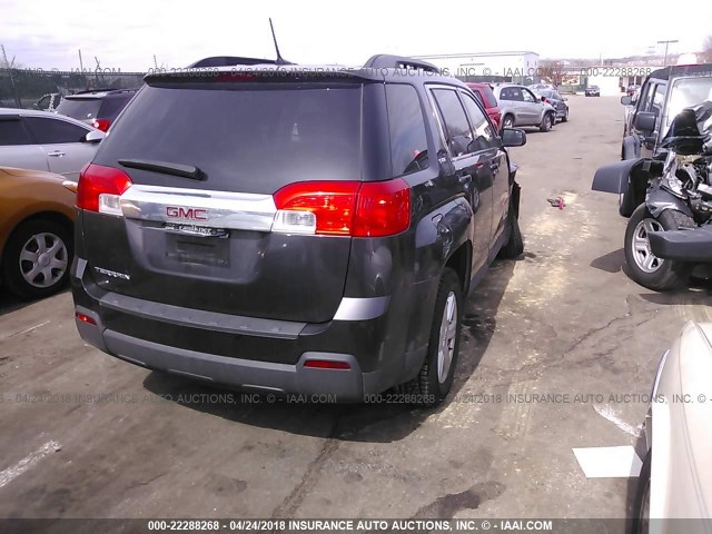 2GKALREK9E6125446 - 2014 GMC TERRAIN SLE GRAY photo 4