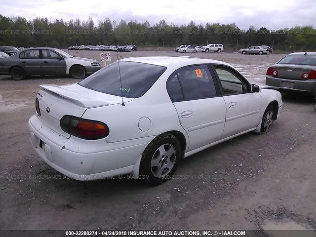 1G1NE52J92M671620 - 2002 CHEVROLET MALIBU LS 白色 照片 4