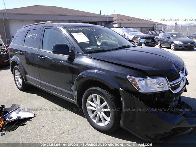 3C4PDDBG2DT590005 - 2013 DODGE JOURNEY SXT BLACK photo 1