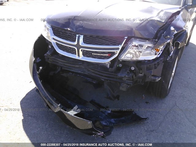 3C4PDDBG2DT590005 - 2013 DODGE JOURNEY SXT BLACK photo 6