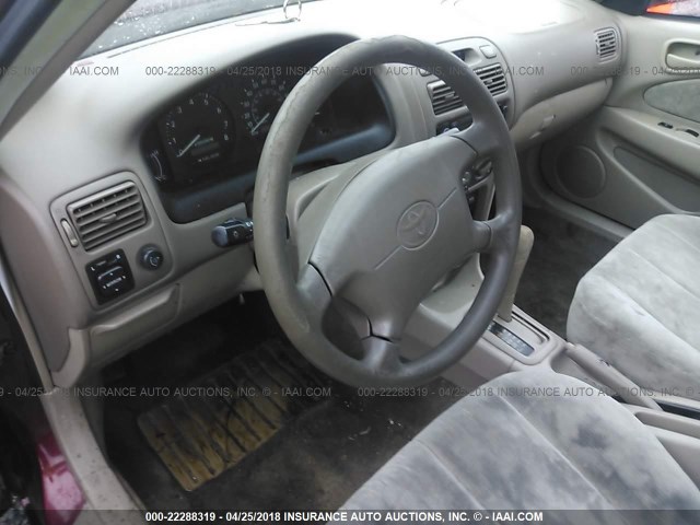 2T1BR12E7XC144609 - 1999 TOYOTA COROLLA VE/CE/LE 红色 照片 5