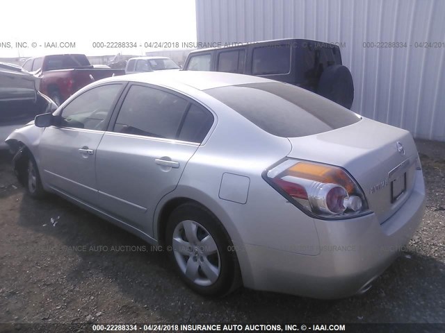 1N4AL21EX7C173704 - 2007 NISSAN ALTIMA 2.5/2.5S SILVER photo 3