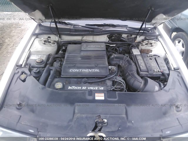 1LNLM97V5VY692820 - 1997 LINCOLN CONTINENTAL  白色 照片 10