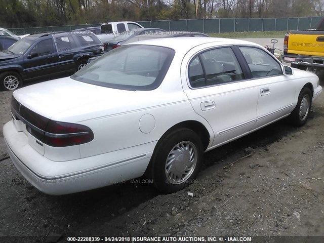 1LNLM97V5VY692820 - 1997 LINCOLN CONTINENTAL  白色 照片 4