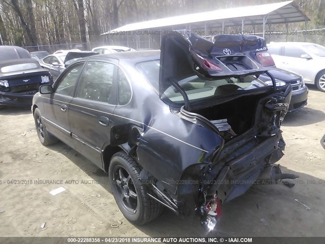 4T1BF18B8XU312570 - 1999 TOYOTA AVALON XL/XLS BLACK photo 3