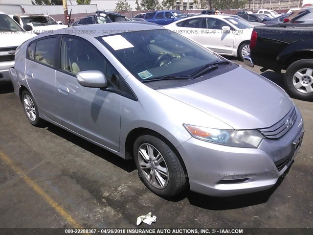 JHMZE2H79AS010780 - 2010 HONDA INSIGHT EX SILVER photo 1