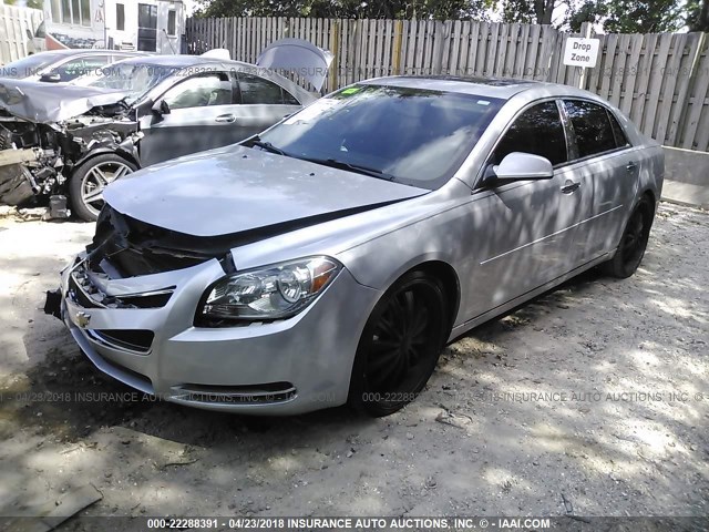 1G1ZC5E08CF214331 - 2012 CHEVROLET MALIBU 1LT 银色 照片 2