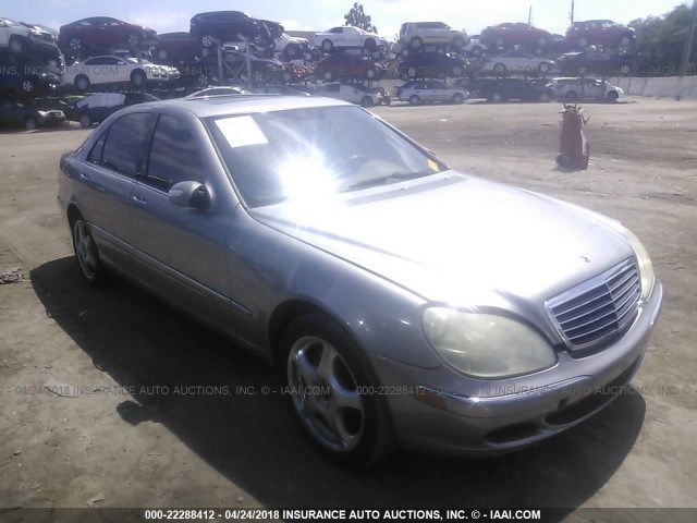 WDBNG70J74A413485 - 2004 MERCEDES-BENZ S 430 SILVER photo 1