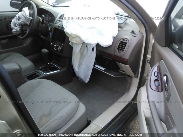 1G1ZS51F26F122438 - 2006 CHEVROLET MALIBU LS GOLD photo 5