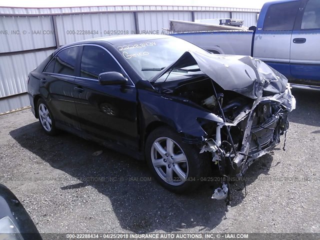 4T1BE46K67U047946 - 2007 TOYOTA CAMRY NEW GENERAT CE/LE/XLE/SE BLACK photo 1