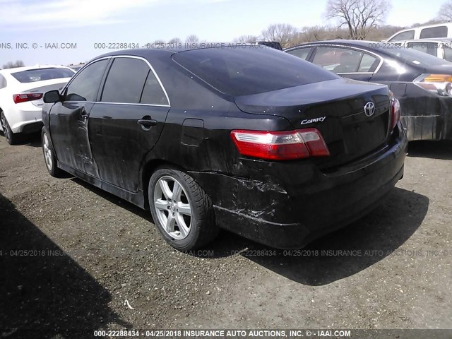 4T1BE46K67U047946 - 2007 TOYOTA CAMRY NEW GENERAT CE/LE/XLE/SE BLACK photo 3