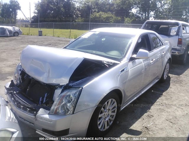 1G6DE5E55C0152190 - 2012 CADILLAC CTS LUXURY COLLECTION SILVER photo 6