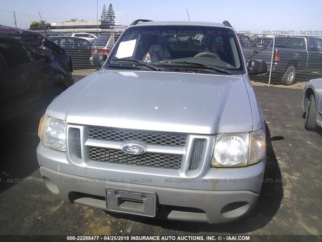 1FMZU67E21UC04241 - 2001 FORD EXPLORER SPORT TR  SILVER photo 6