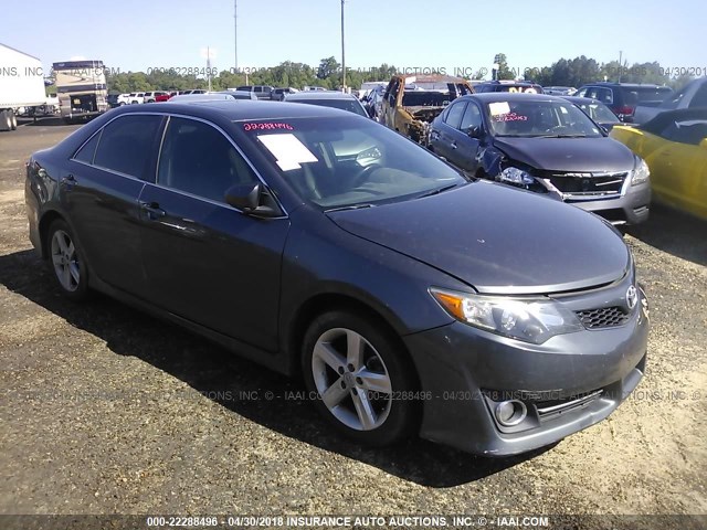 4T1BF1FK9DU210547 - 2013 TOYOTA CAMRY L/SE/LE/XLE 灰色 照片 1