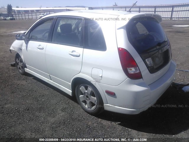 JS2RD41H735200913 - 2003 SUZUKI AERIO SX WHITE photo 3