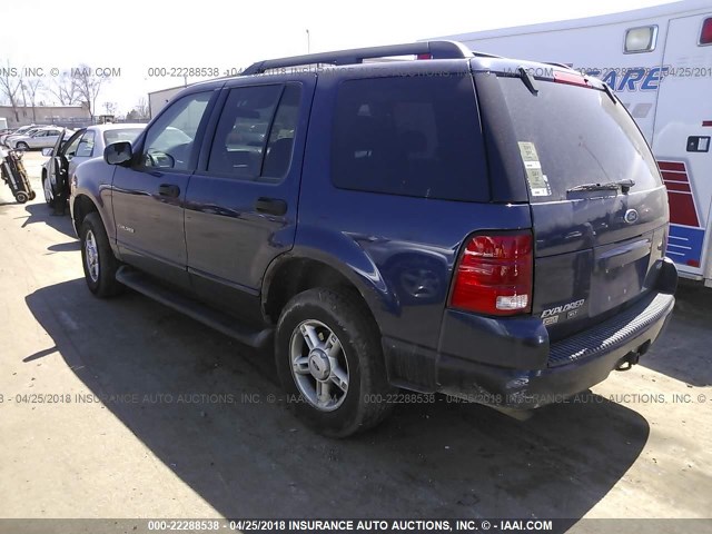 1FMZU73K85UB58180 - 2005 FORD EXPLORER XLT/XLT SPORT/NBX 蓝色 照片 3