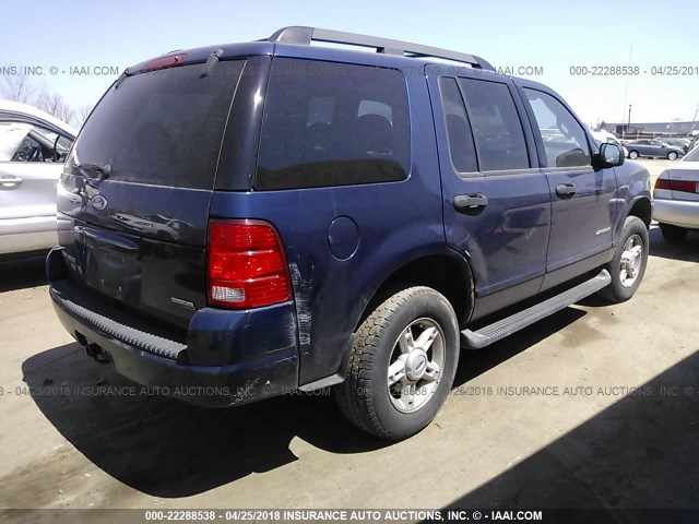 1FMZU73K85UB58180 - 2005 FORD EXPLORER XLT/XLT SPORT/NBX 蓝色 照片 4