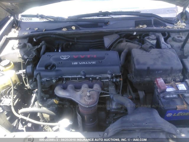 4T1BE32K85U985928 - 2005 TOYOTA CAMRY LE/XLE/SE ნაცრისფერი ფოტო 10