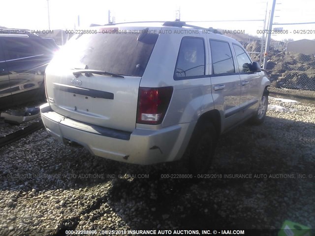 1J8GR48K47C686840 - 2007 JEEP GRAND CHEROKEE LAREDO/COLUMBIA/FREEDOM GRAY photo 4