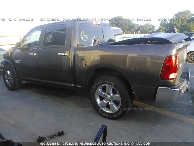 1C6RR6LG2JS187960 - 2018 RAM 1500 SLT GRAY photo 3