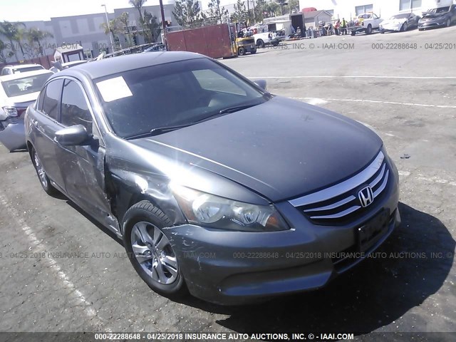 1HGCP2F43BA073327 - 2011 HONDA ACCORD LXP GRAY photo 1