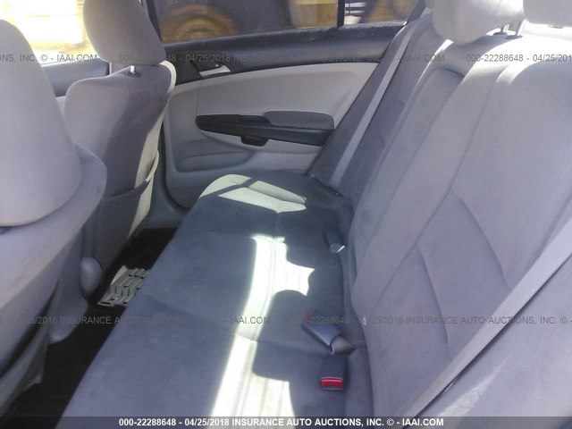 1HGCP2F43BA073327 - 2011 HONDA ACCORD LXP GRAY photo 8