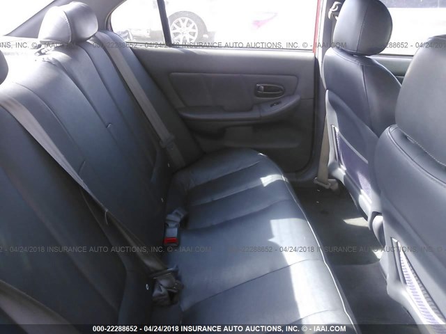 KMHDN45D03U608549 - 2003 HYUNDAI ELANTRA GLS/GT RED photo 8