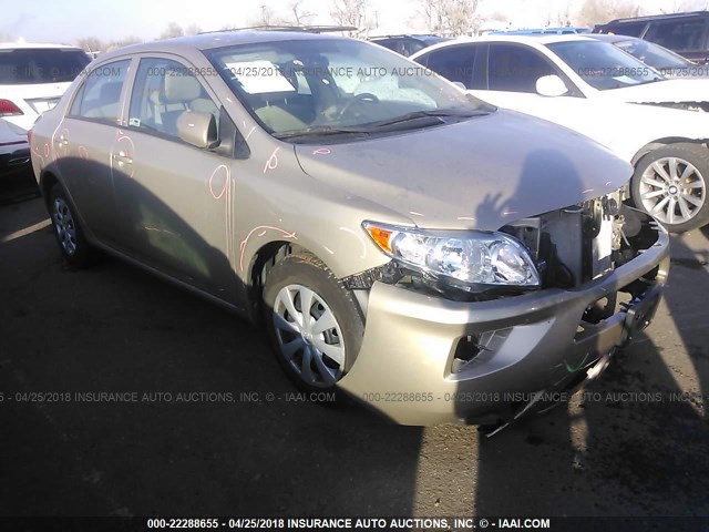 2T1BU4EE7AC371107 - 2010 TOYOTA COROLLA S/LE/XLE TAN photo 1