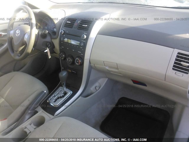 2T1BU4EE7AC371107 - 2010 TOYOTA COROLLA S/LE/XLE TAN photo 5