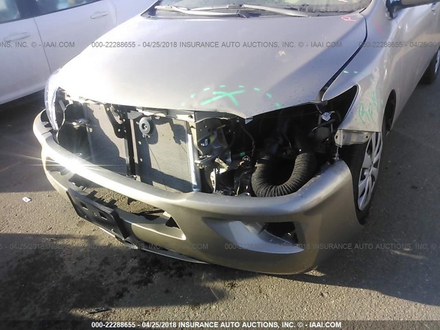 2T1BU4EE7AC371107 - 2010 TOYOTA COROLLA S/LE/XLE TAN photo 6