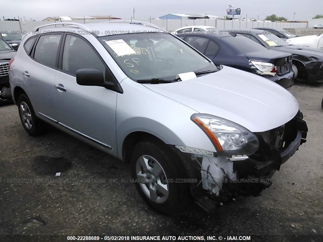 JN8AS5MT7FW654097 - 2015 NISSAN ROGUE SELECT S SILVER photo 1