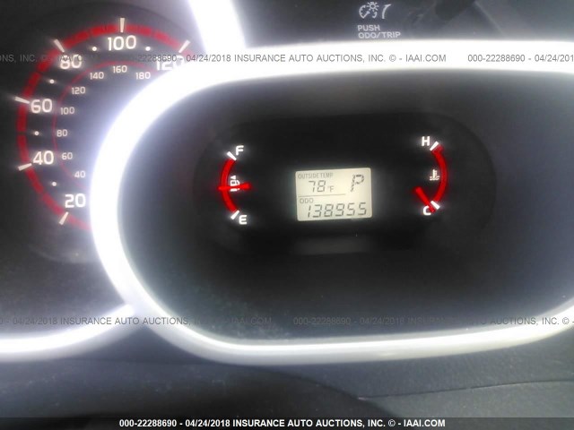 2T1KU40E49C138711 - 2009 TOYOTA COROLLA MATRIX  BLACK photo 7