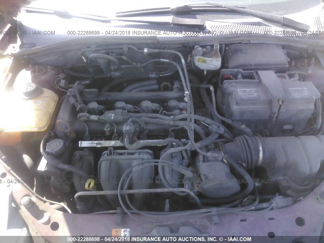 1FAHP34N97W209353 - 2007 FORD FOCUS ZX4/S/SE/SES 勃艮第红 照片 10