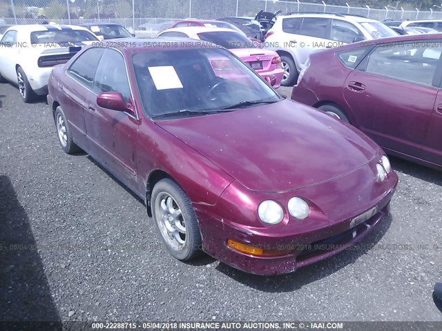 JH4DB76591S001689 - 2001 ACURA INTEGRA LS RED photo 1