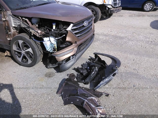 KM8J33A28GU076173 - 2016 HYUNDAI TUCSON LIMITED/SPORT AND ECO/SE BROWN photo 6