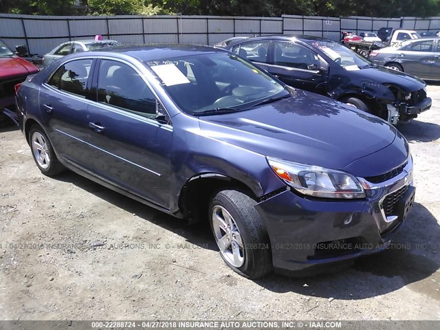 1G11B5SLXEF223436 - 2014 CHEVROLET MALIBU LS BLUE photo 1